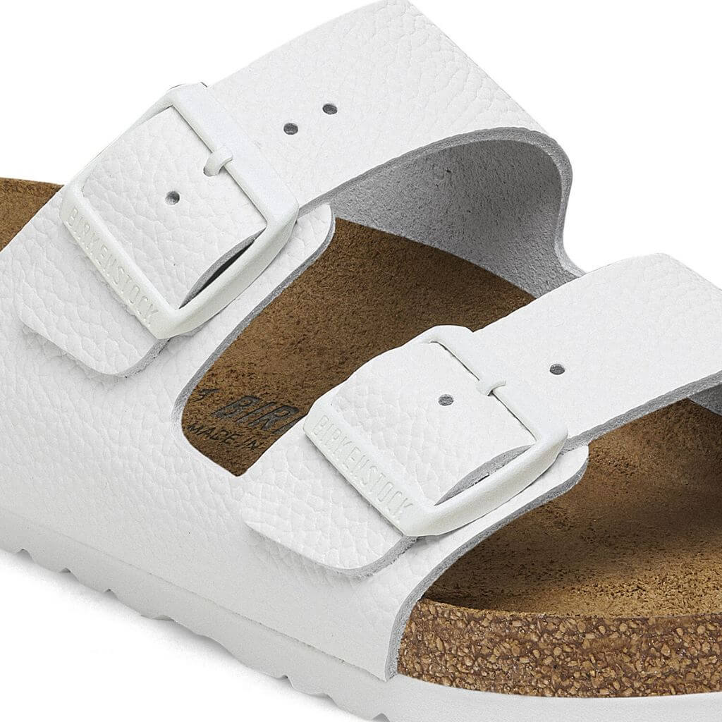 Arizona Smooth Leather Narrow - White