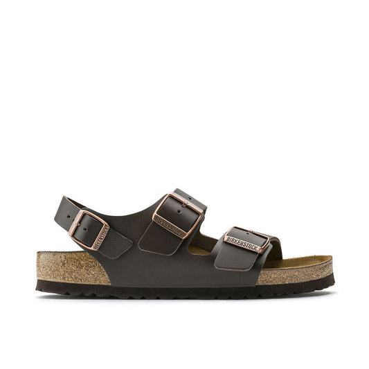 Milano Leather Narrow - Dark Brown