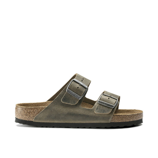 Arizona Oiled Leather Soft Footbed - Faded Khaki