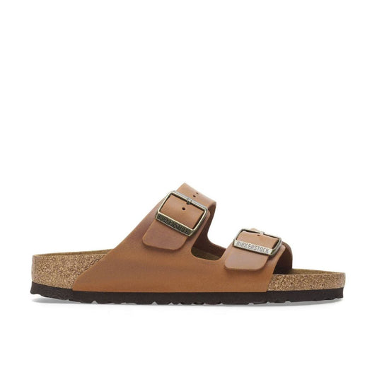 Arizona Oiled Leather Narrow - Cognac