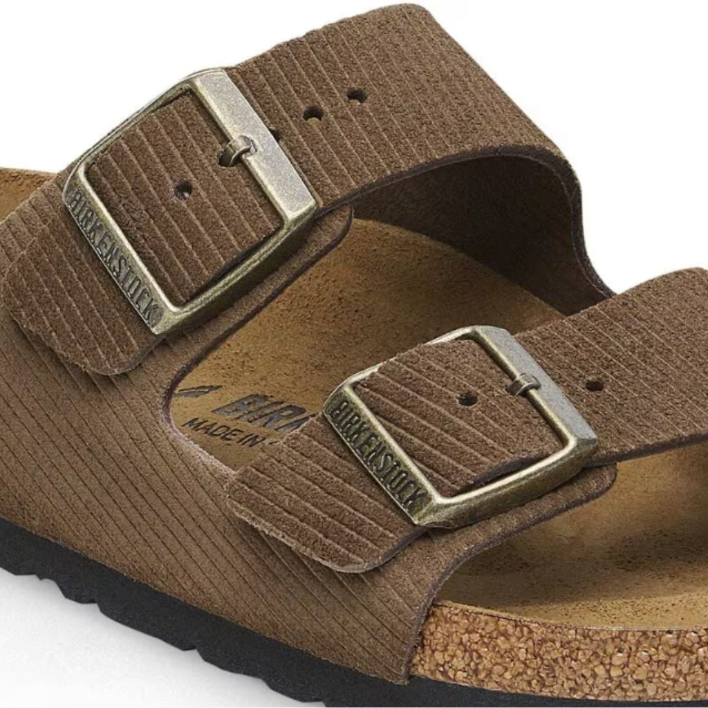 Arizona Suede Corduroy Embosssed - Dark Tea