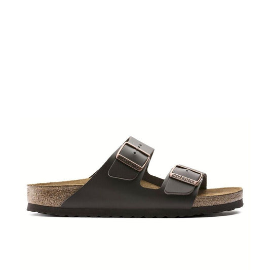 Arizona Smooth Leather Narrow - Dark Brown