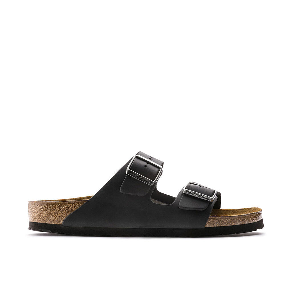Arizona Oiled Leather Narrow - Black