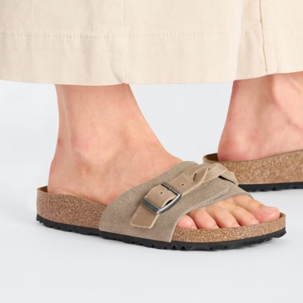 Oita Suede Braided - Taupe